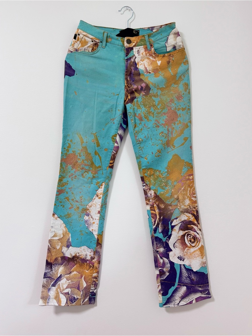 Vintage Just Cavalli Roberto Cavalli Floral Print Jeans Italy Women’s 30/44